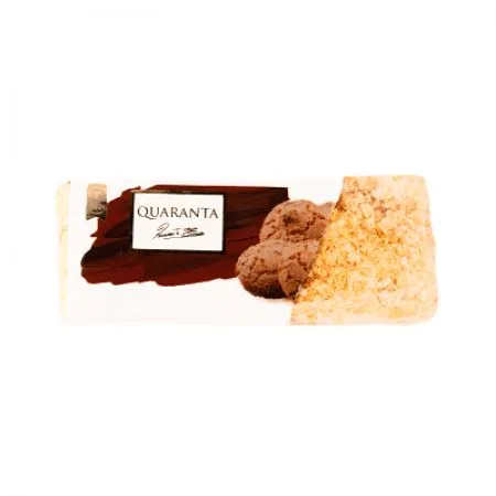 Nougat Bar cu amaretto Fara Gluten, 50g, Industria Dolciaria Quaranta