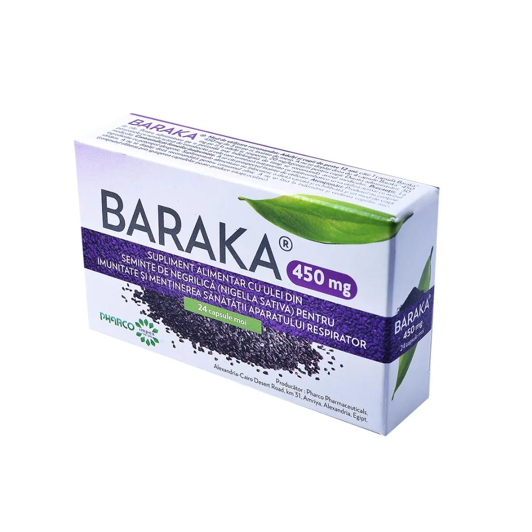 Baraka 450 mg x 24 capsule