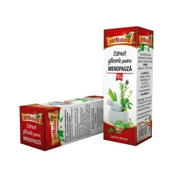 Extract gliceric pentru menopauza, 50ml, AdNatura