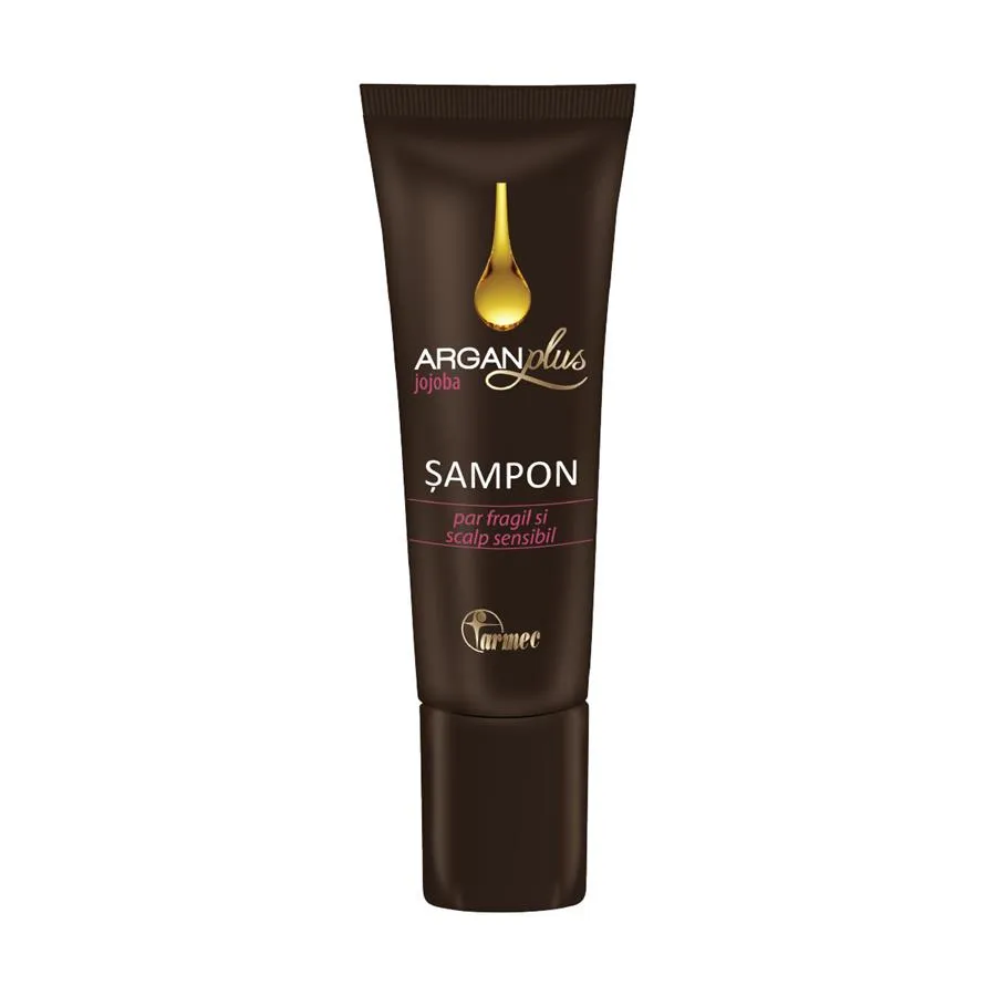 Sampon par fragil Argan plus Jojoba, 40 ml, Farmec 6382