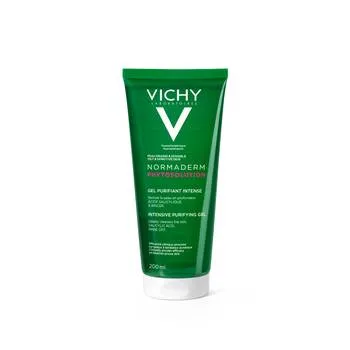 Gel de curatare purifiant pentru ten gras cu tendinta acneica Normaderm, 200ml, Vichy