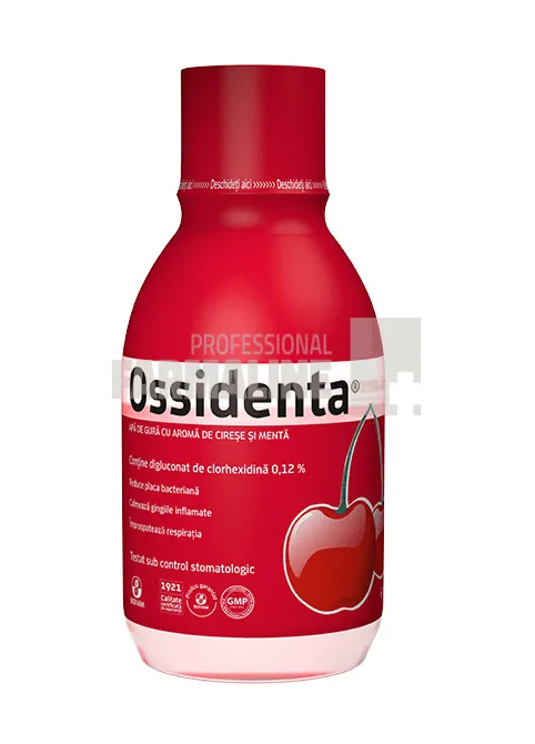 Ossidenta Apa de gura cu aroma de Cirese si Menta 250 ml