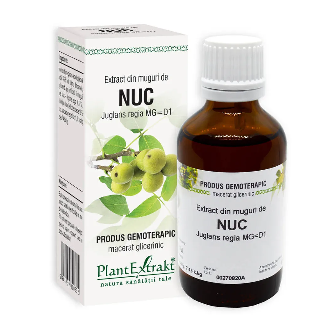 Extract din muguri de Nuc, 50 ml, Plant Extrakt