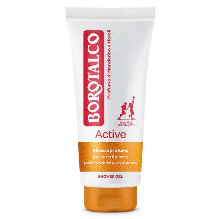 Gel de dus Active Mandarine si Neroli, 200 ml, Borotalco