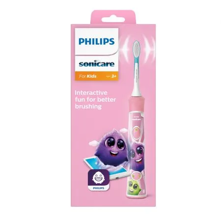 Periuta electrica roz pentru copii Sonicare, Philips