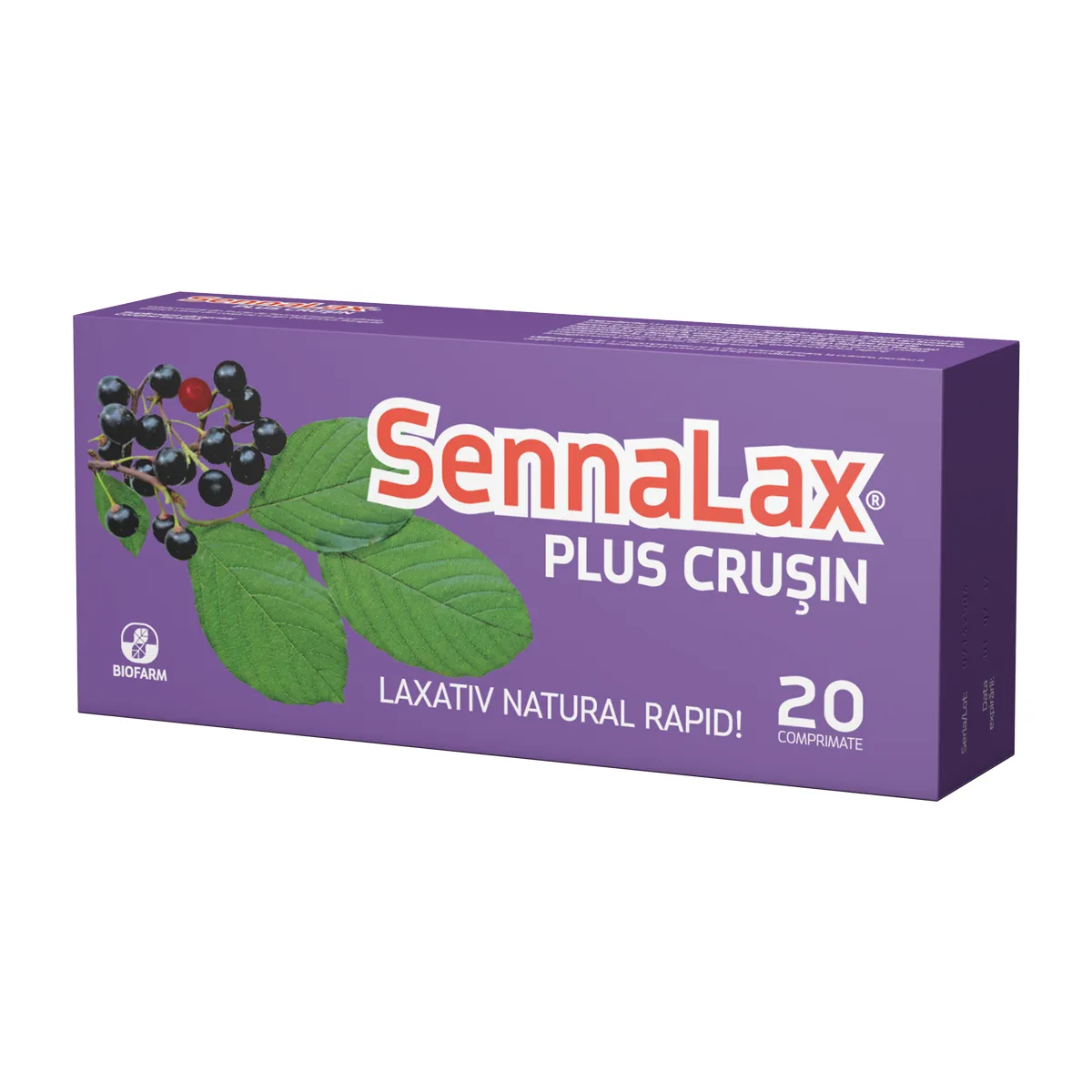SennaLax plus crusin 20 comprimate-Biofarm
