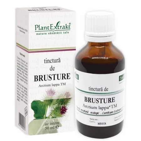 Tinctura de Brusture, 50 ml, Plant Extrakt