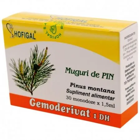 Muguri de Pin Gemoderivat, 30 monodoze, Hofigal