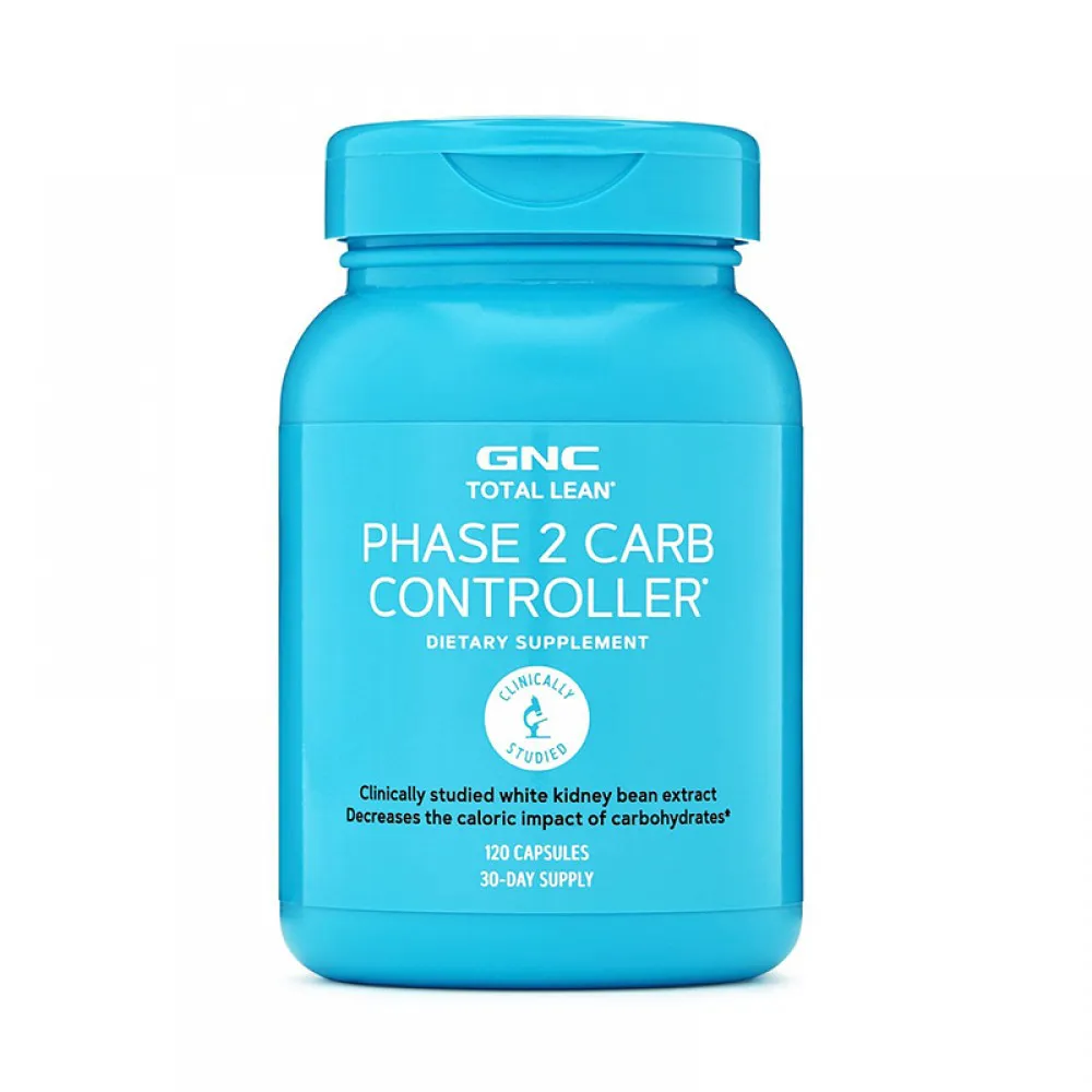 Phase 2 Controlul carbohidratilor (120 capsule), GNC Total Lean