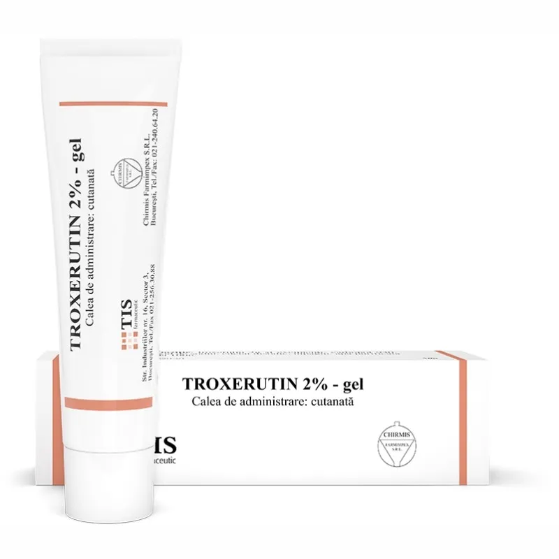 TIS TROXERUTIN 2% GEL 50G