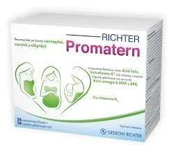 PROMATERN 28 COMPRIMATE FILMATE + 28 CAPSULE GEDEON