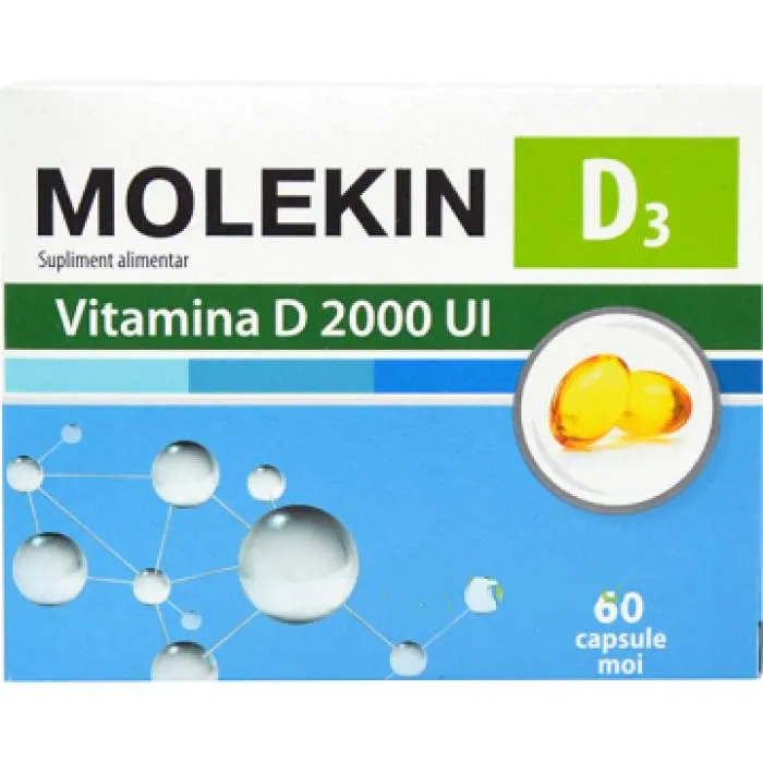 ZDROVIT MOLEKIN D3 2000 UI X 60 CAPSULE MOI