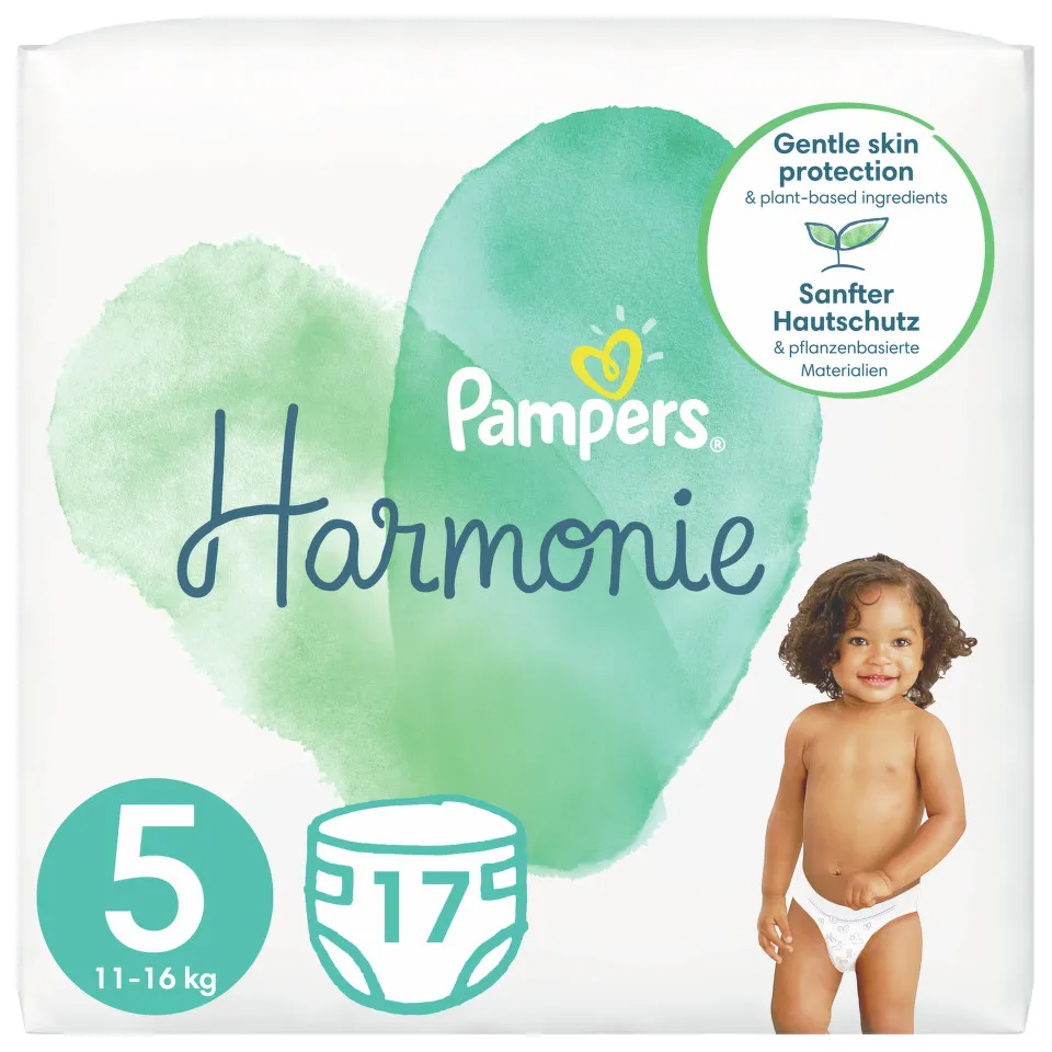 PAMPERS HARMONIE 11-16KG SCUTECE 17 BUCATI MARIMEA 5