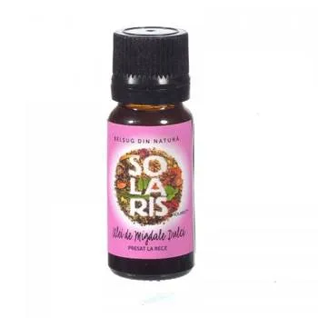 Ulei de migdale dulci presat la rece, 10ml, Solaris