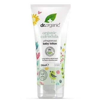 Dr.Organic Lotiune de corp cu galbenele pentru bebelusi Bio, 200ml