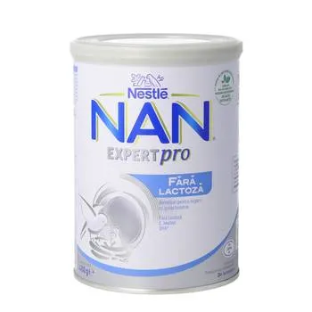 Lapte praf fara lactoza NAN ExpertPro 0 luni+, 400g, Nestle