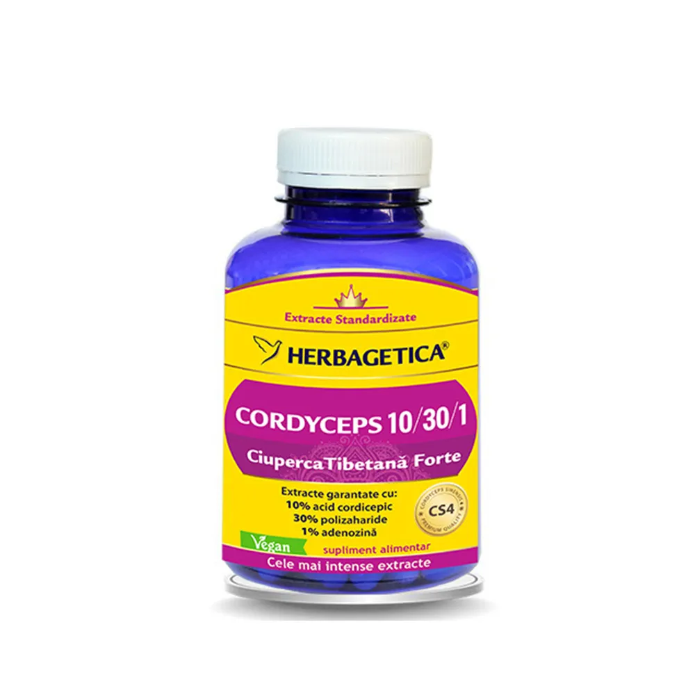 HERBAGETICA Cordyceps x 60cps