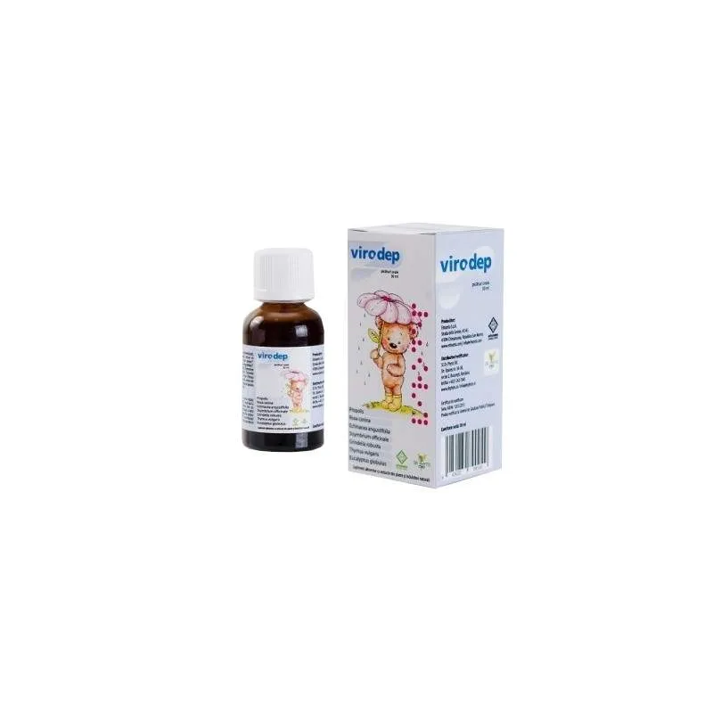 Picaturi orale pentru copii Virodep, 30 ml, Dr. Phyto