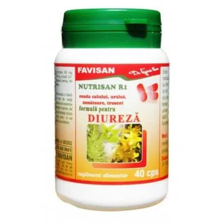 Nutrisan R1, 40 capsule, Favisan