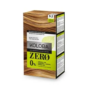 Vopsea de par Kolora Zero 9.2 Sparkling Champagne, 60ml, Aroma