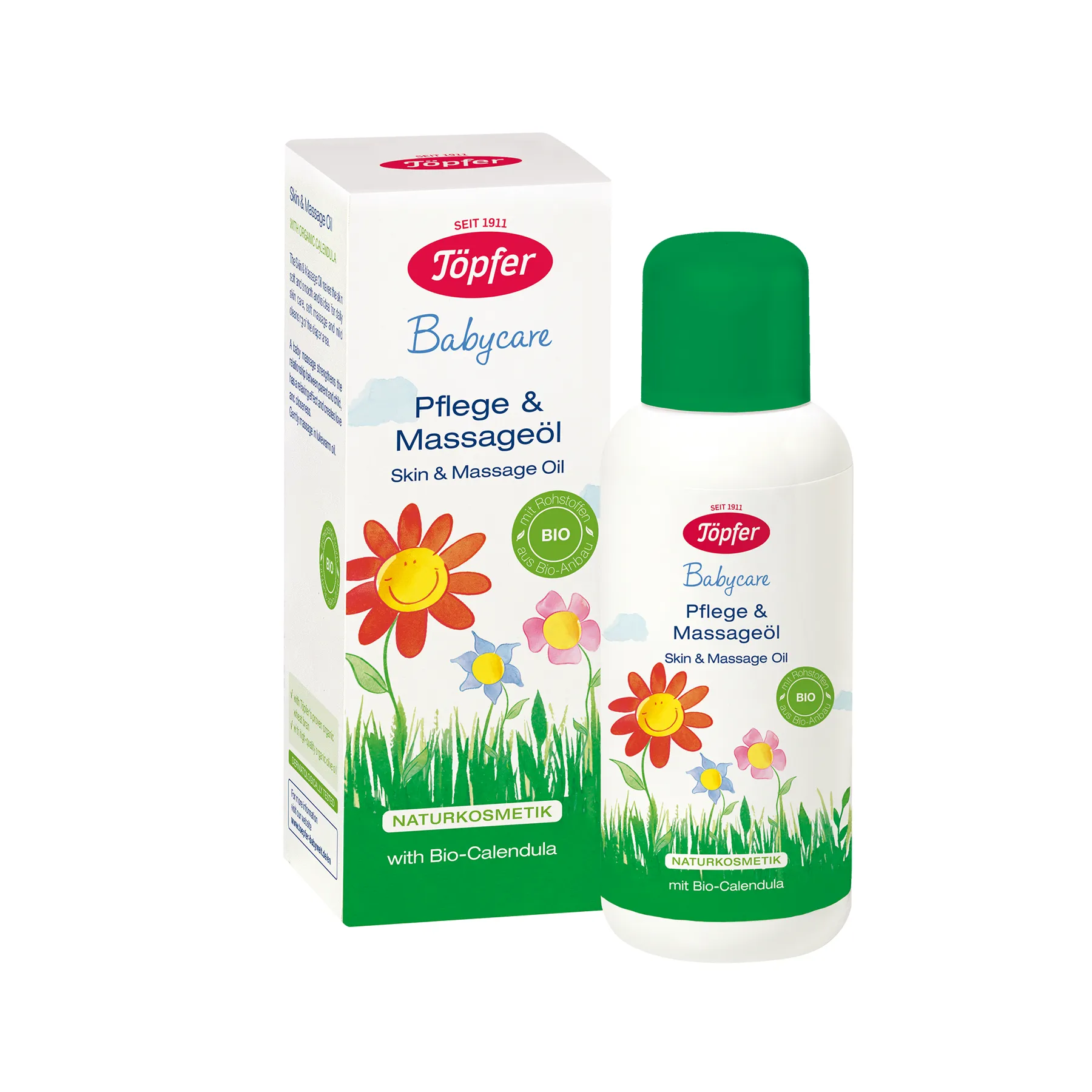 Ulei pentru ingrijirea pielii si masaj BabyCare, 100 ml, Topfer