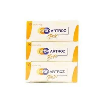 Stopartroz Forte 10 plicuri, pachet 2 cutii + 1, Rompharm