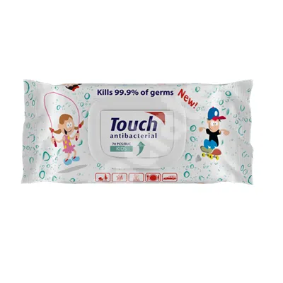 TOUCH SERVETELE UMEDE ANTIBACTERIENE KIDS 70BC