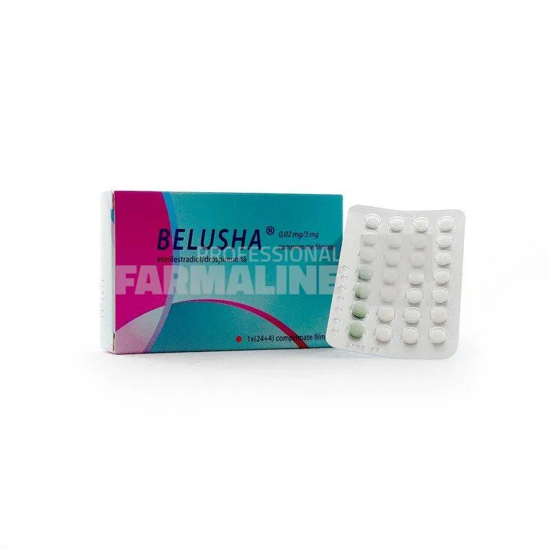 BELUSHA 0,02 mg/3 mg x 28 COMPR. FILM. 0,02mg/3mg GEDEON RICHTER ROMAN