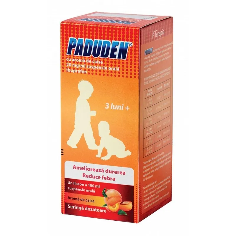 Paduden caise 20mg/ml suspensie orala x 100ml