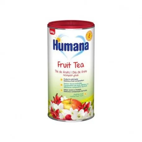 HUMANA Ceai de fructe, de la 8 luni, 200g