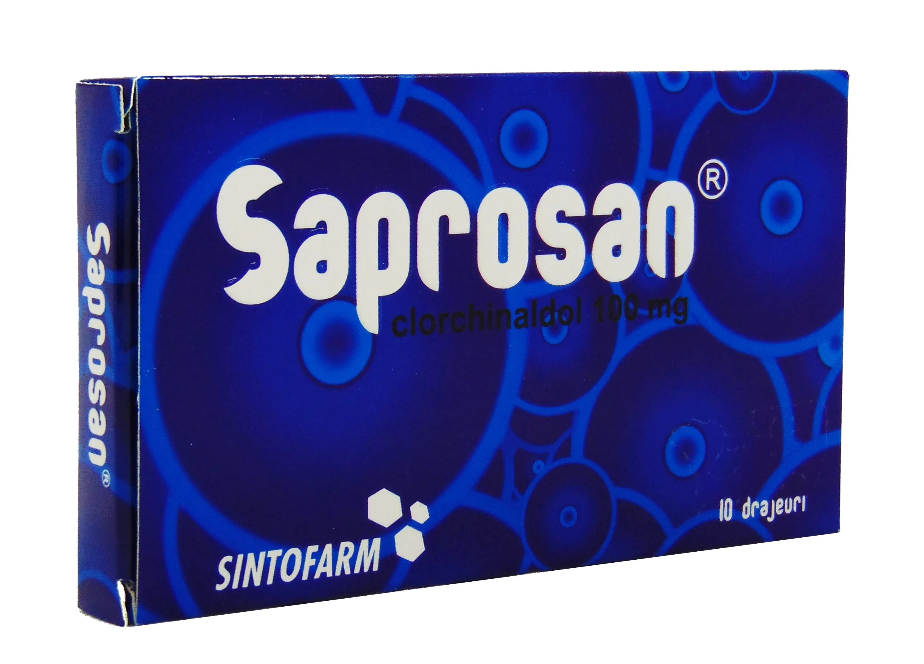 Saprosan 100mg x 10 drajeuri