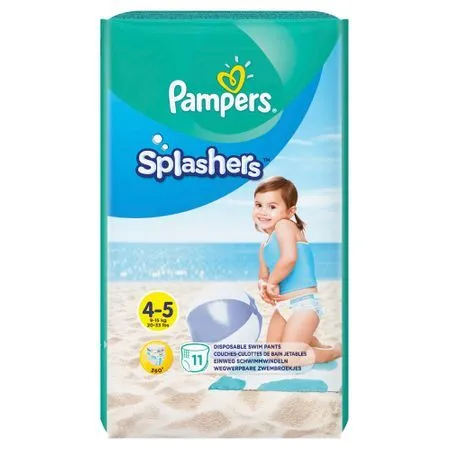 PAMPERS 4 Splash scutec apa 9-15Kg x 11buc