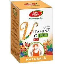 FARES VITAMINA C 1000MG NATURALA SOLUBILA 10 PLICURI F175