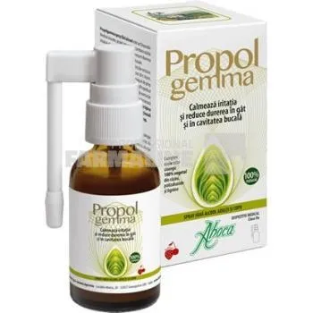 Aboca Propolgemma spray fara alcool pentru copii si adulti 30 ml