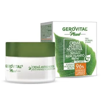 Crema antirid nutritiva Plant, 50ml, Gerovital