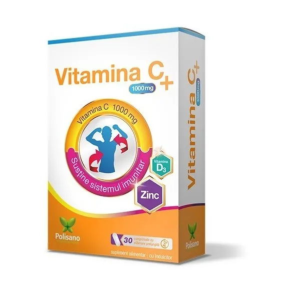 POLISANO VITAMINA C 1000MG X 30 COMPRIMATE