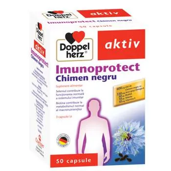 Imunoprotect cu Chimen Negru, 50 capsule, Doppelherz