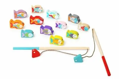 Cubika Jucarie din lemn Micul pescar (cod 13739)