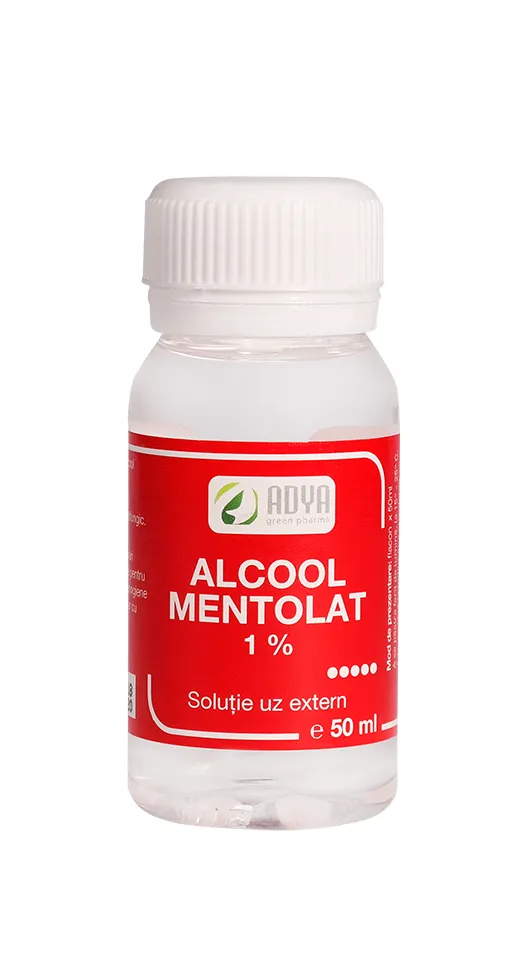 Alcool Mentolat 1% 50ml - Adya Green Pharma