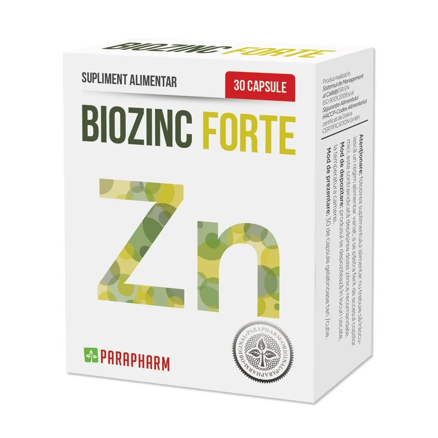 BioZinc forte 30cpr (Parapharm)