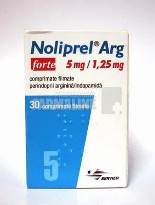 NOLIPREL ARG FORTE 5mg/1,25mg x 30 COMPR. FILM. 5mg/1,25mg LES LABORATOIRES SER