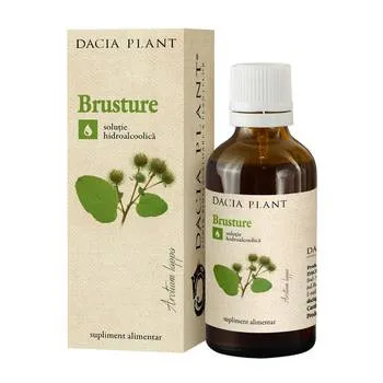 Tinctura de brusture, 50ml, Dacia Plant