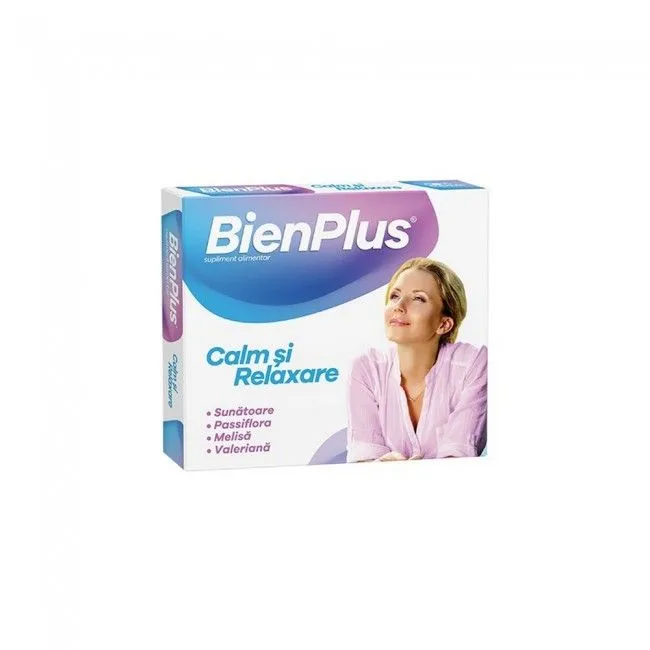 Bien Plus calm si relaxare,10 capsule