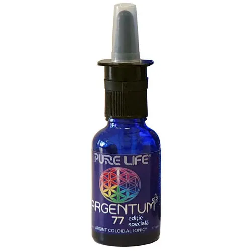 Argentum+ 77ppm Argint Coloidal Nazal 30ml-Pure Life