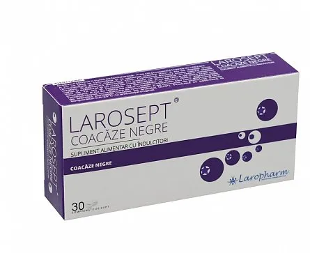 Larosept coacaze negre x 30cpr supt (Loropharm)