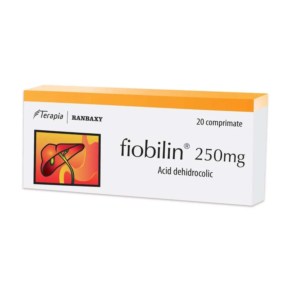 FIOBILIN 250 mg x 20