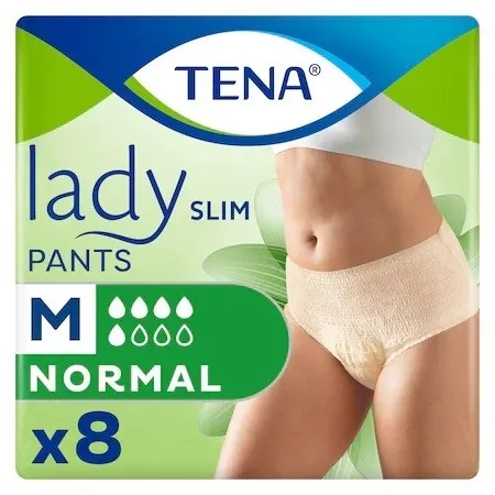 TENA LADY SLIM PANTS NORMAL MEDIUM 8 BUCATI