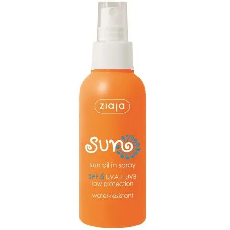 Ulei spray cu SPF 6, 125 ml, Ziaja