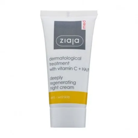 ZIAJA Med-Crema de noapte antirid cu vitamina C, 50 ml