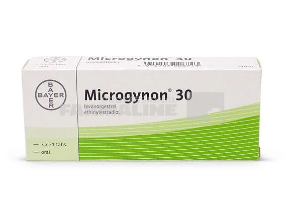 MICROGYNON« X 21 DRAJ. FARA CONCENTRATIE BAYER PHARMA AG